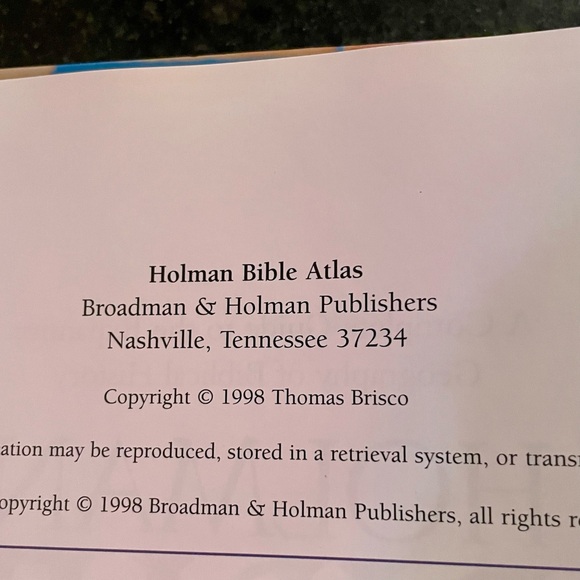 HOLMAN BIBLE ATLAS book - pages of amazing pictures, detailed maps & great info. - Picture 4 of 6